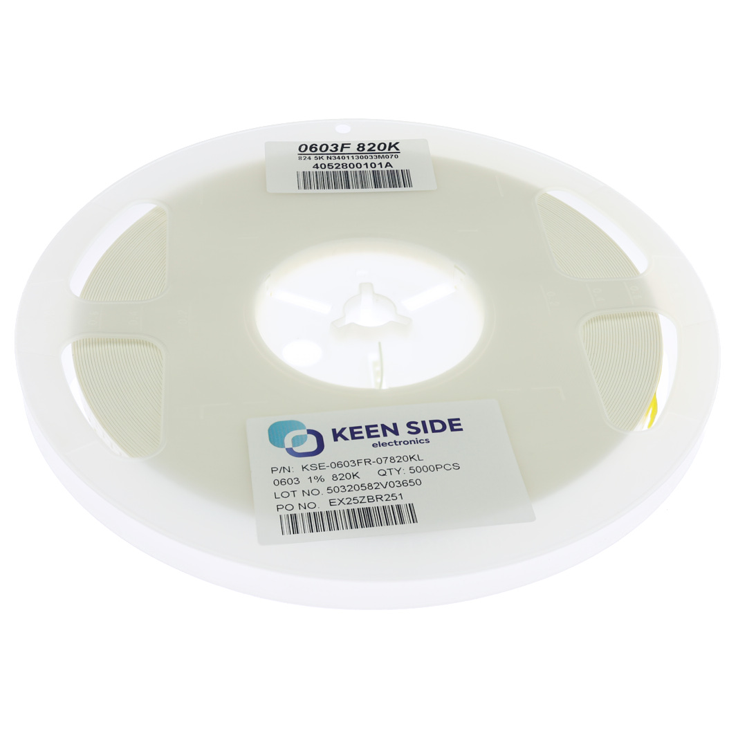 Резистор постоянный SMD KSE-0603FR-07820KL RC1% 820 кОм