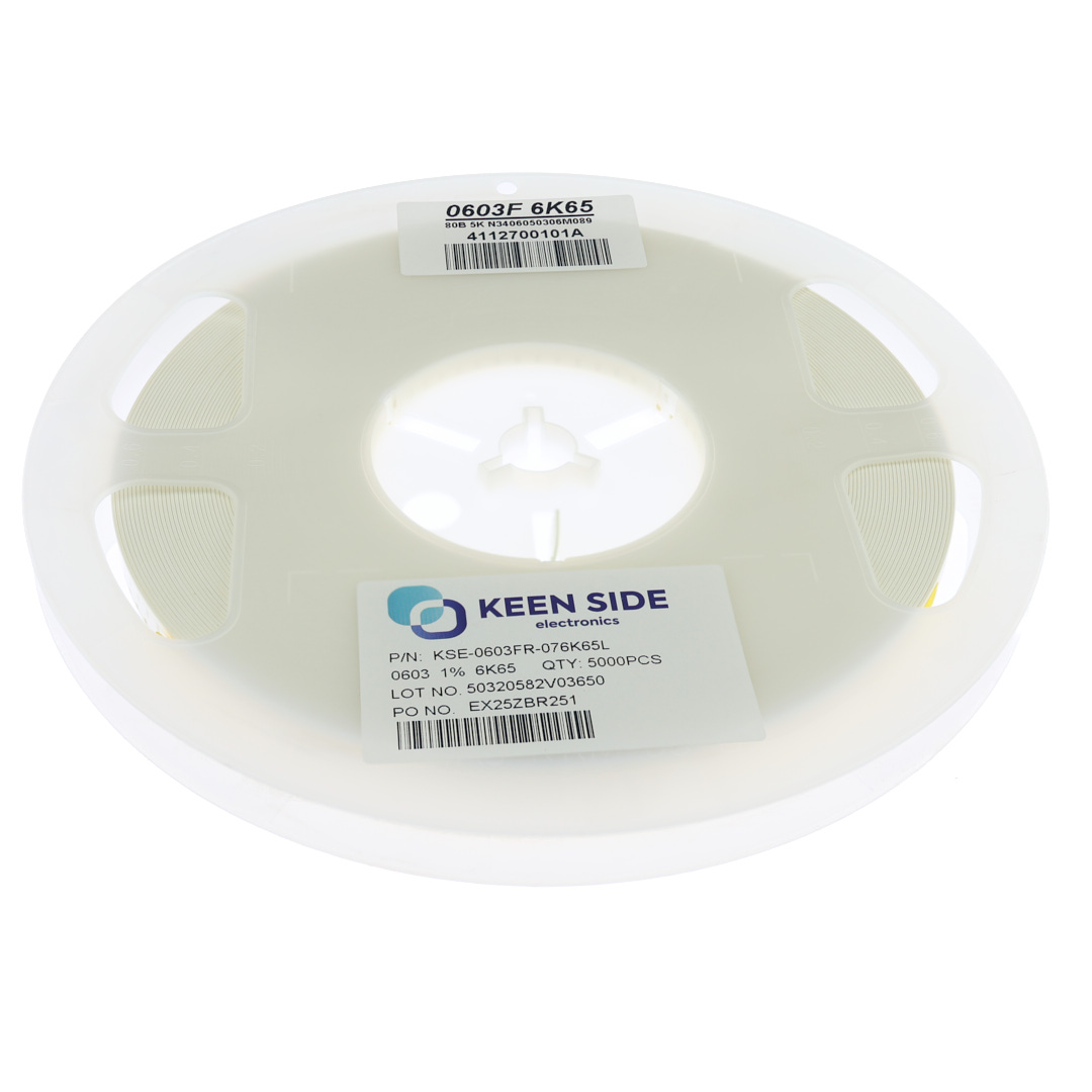 Резистор постоянный SMD KSE-0603FR-076K65L RC1% 6.65 кОм