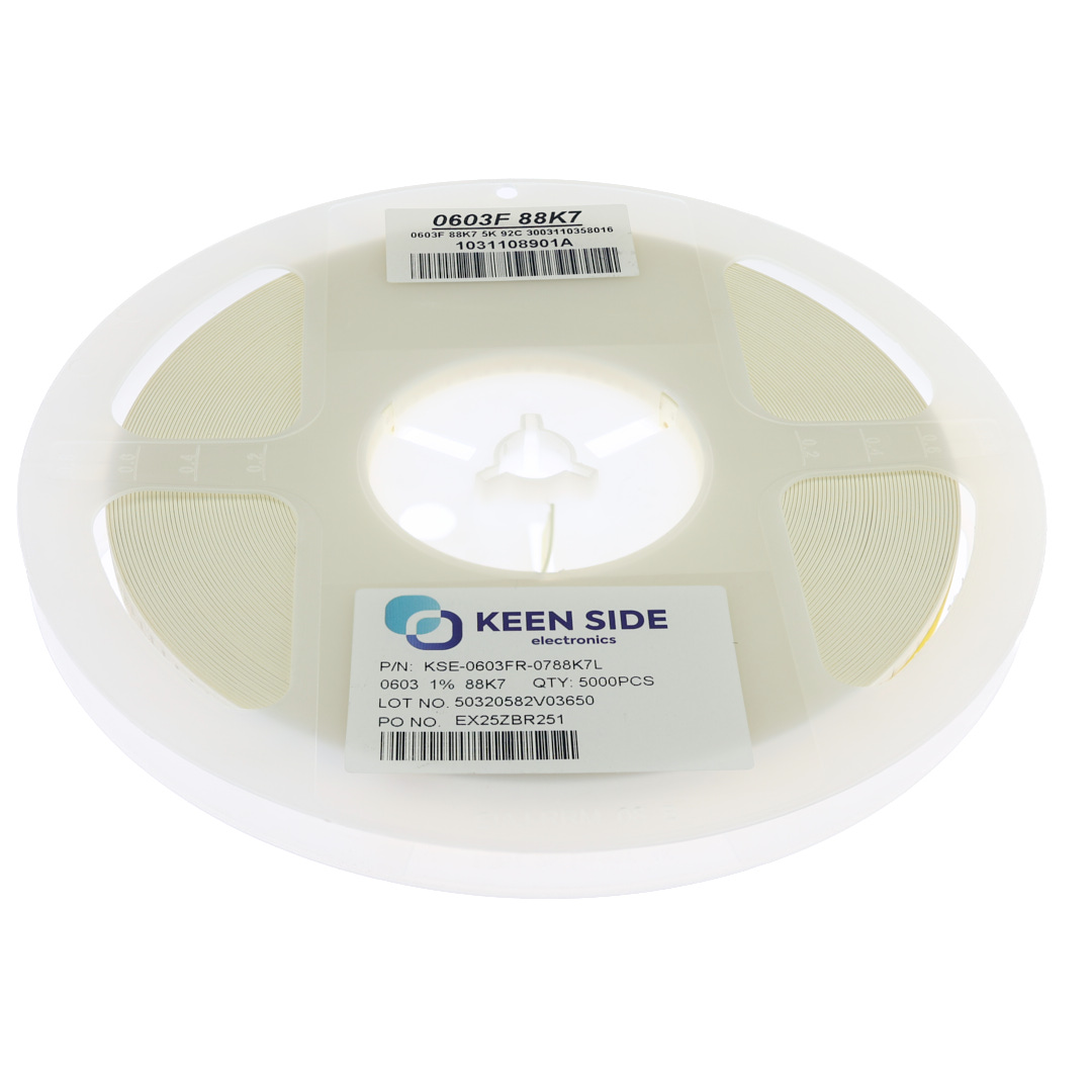 Резистор постоянный SMD KSE-0603FR-0788K7L RC1% 88.7 кОм
