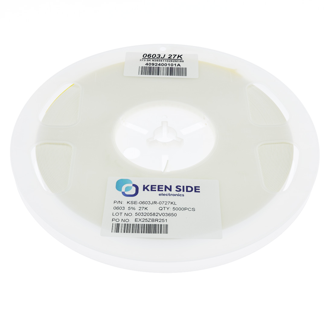 Резистор постоянный SMD KSE-0603JR-0727KL RC5% 27 кОм