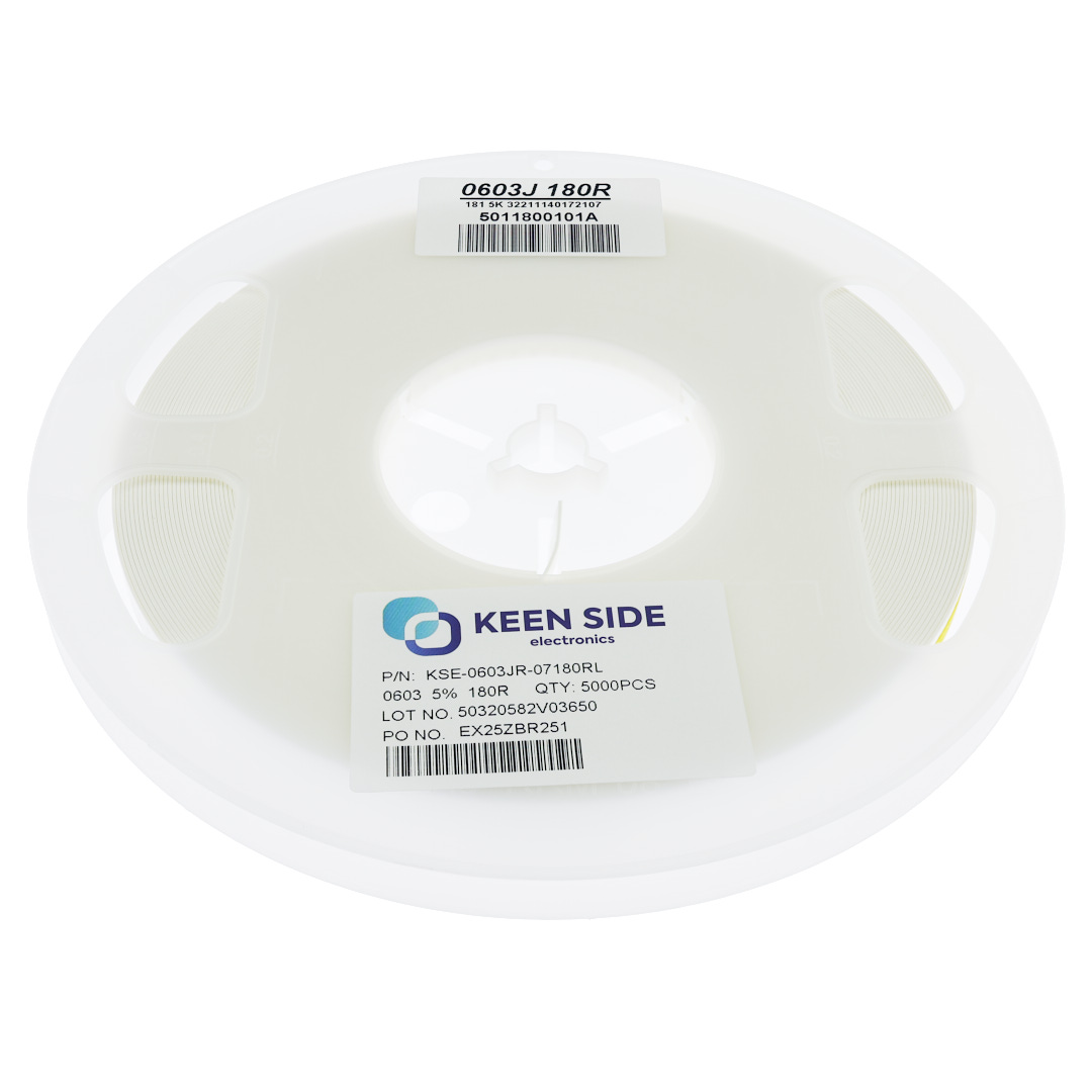 Резистор постоянный SMD KSE-0603JR-07180RL RC5% 180 Ом