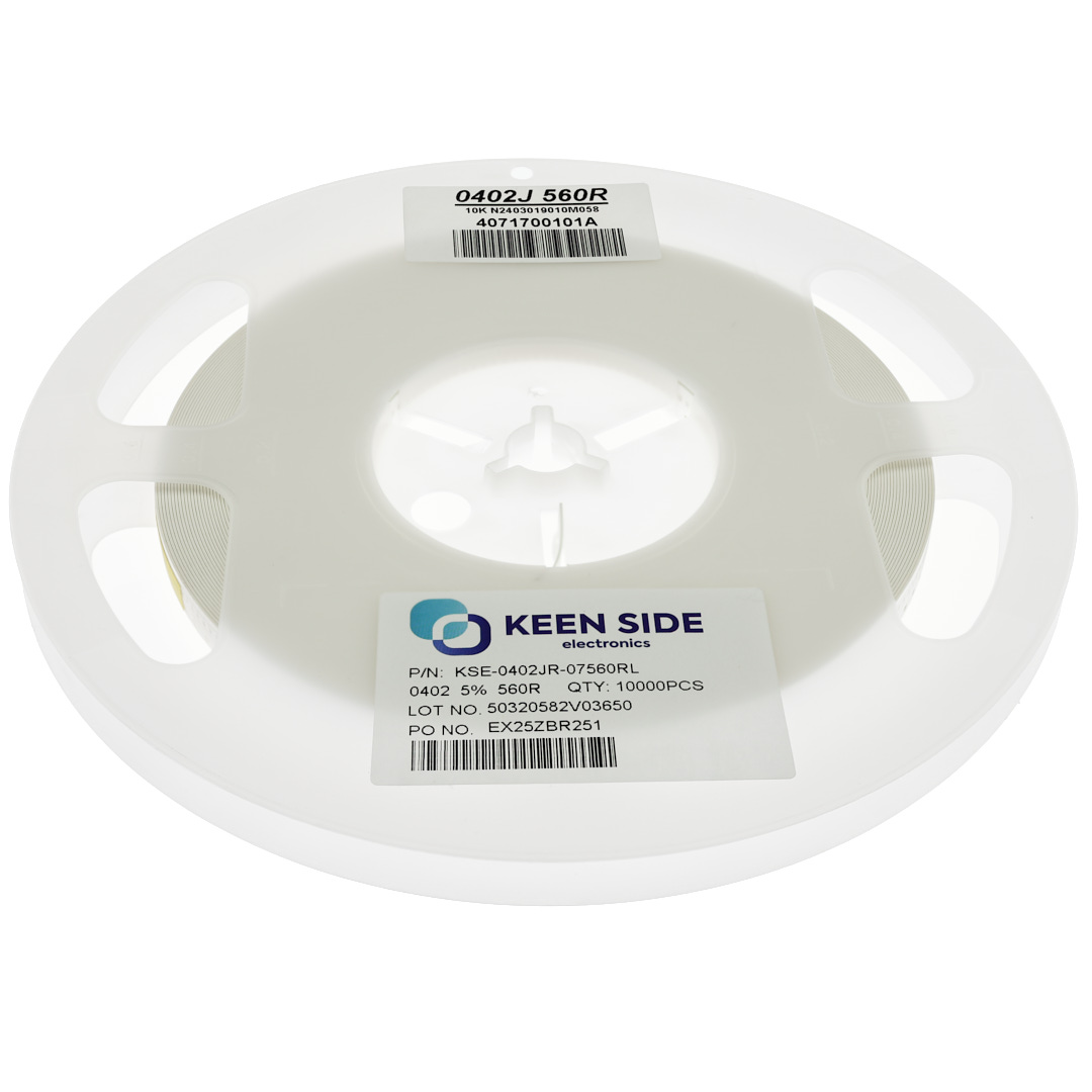 Резистор постоянный SMD KSE-0402JR-07560RL RC5% 560 Ом