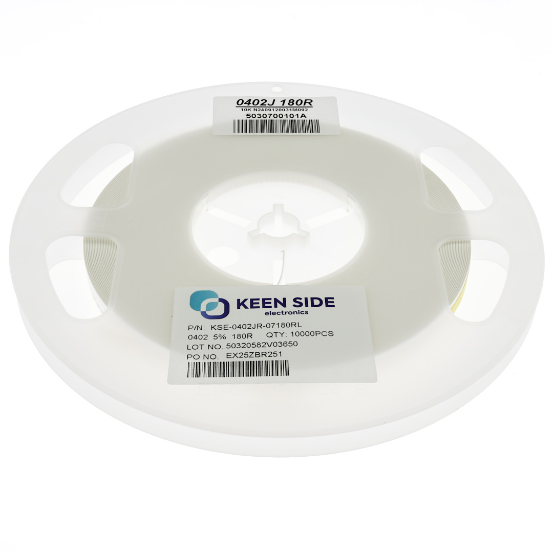 Резистор постоянный SMD KSE-0402JR-07180RL RC5% 180 Ом