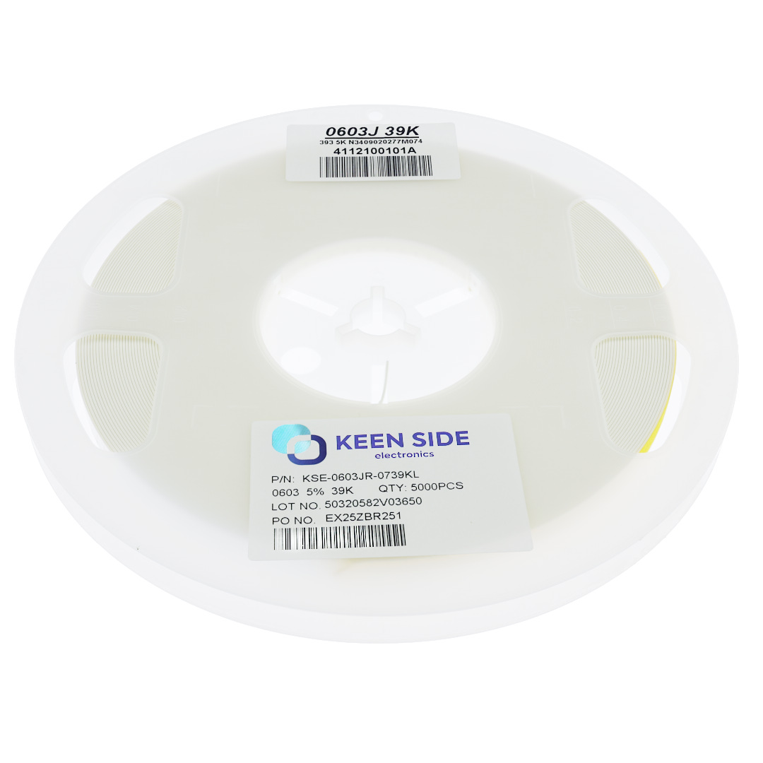 Резистор постоянный SMD KSE-0603JR-0739KL RC5% 39 кОм