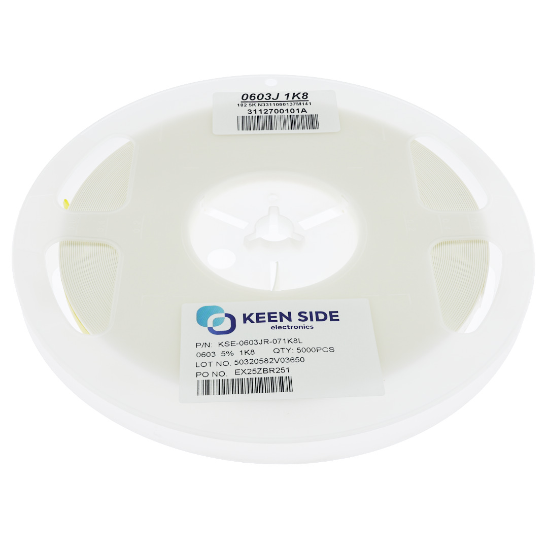 Резистор постоянный SMD KSE-0603JR-071K8L RC5% 1.8 кОм