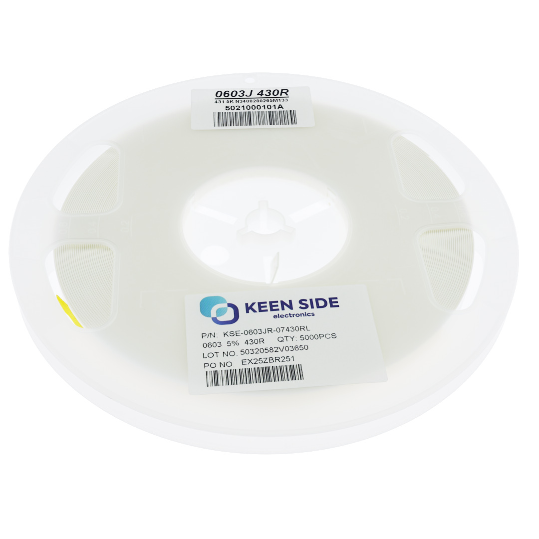 Резистор постоянный SMD KSE-0603JR-07430RL RC5% 430 Ом