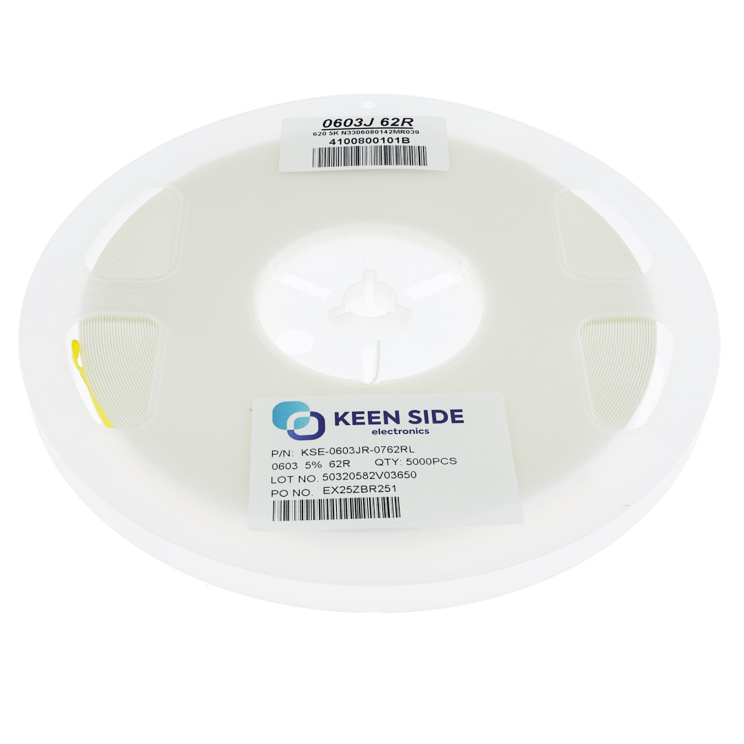 Резистор постоянный SMD KSE-0603JR-0762RL RC5% 62 Ом