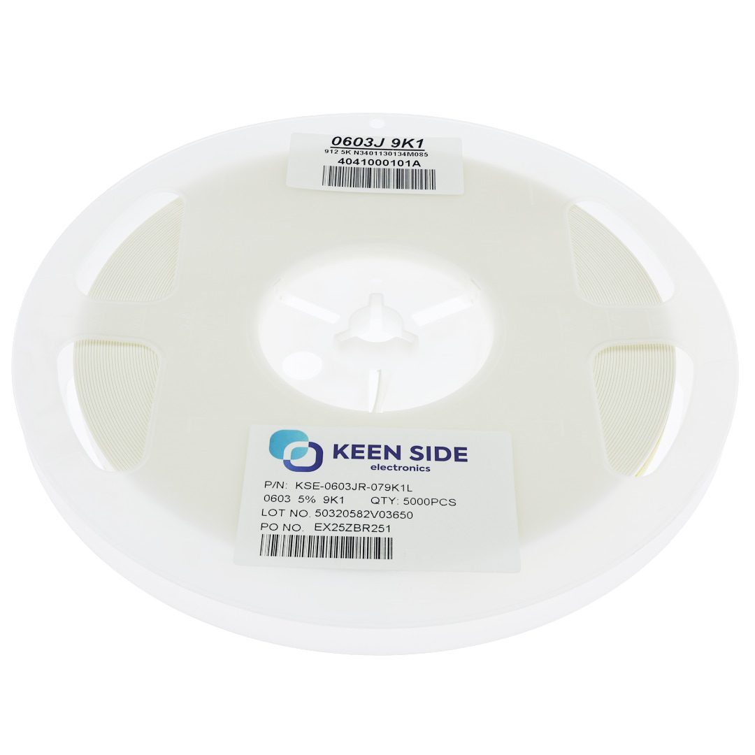Резистор постоянный SMD KSE-0603JR-079K1L RC5% 9.1 кОм