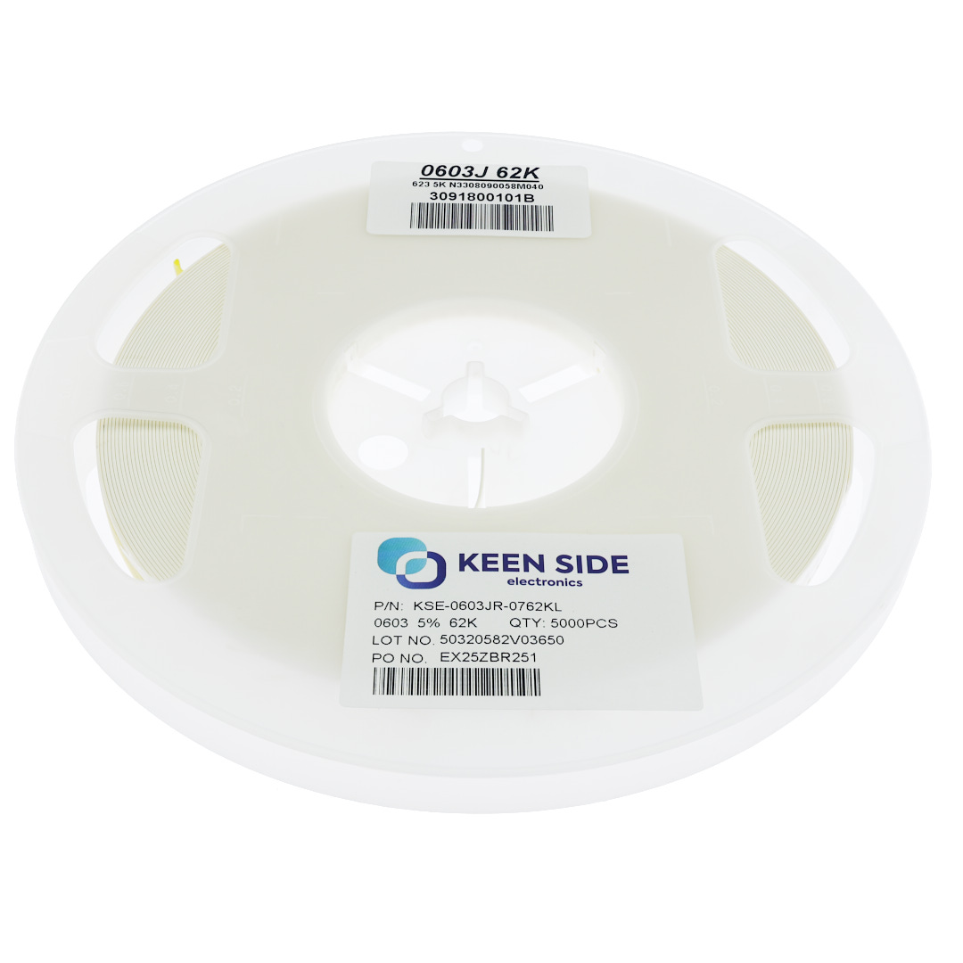 Резистор постоянный SMD KSE-0603JR-0762KL RC5% 62 кОм