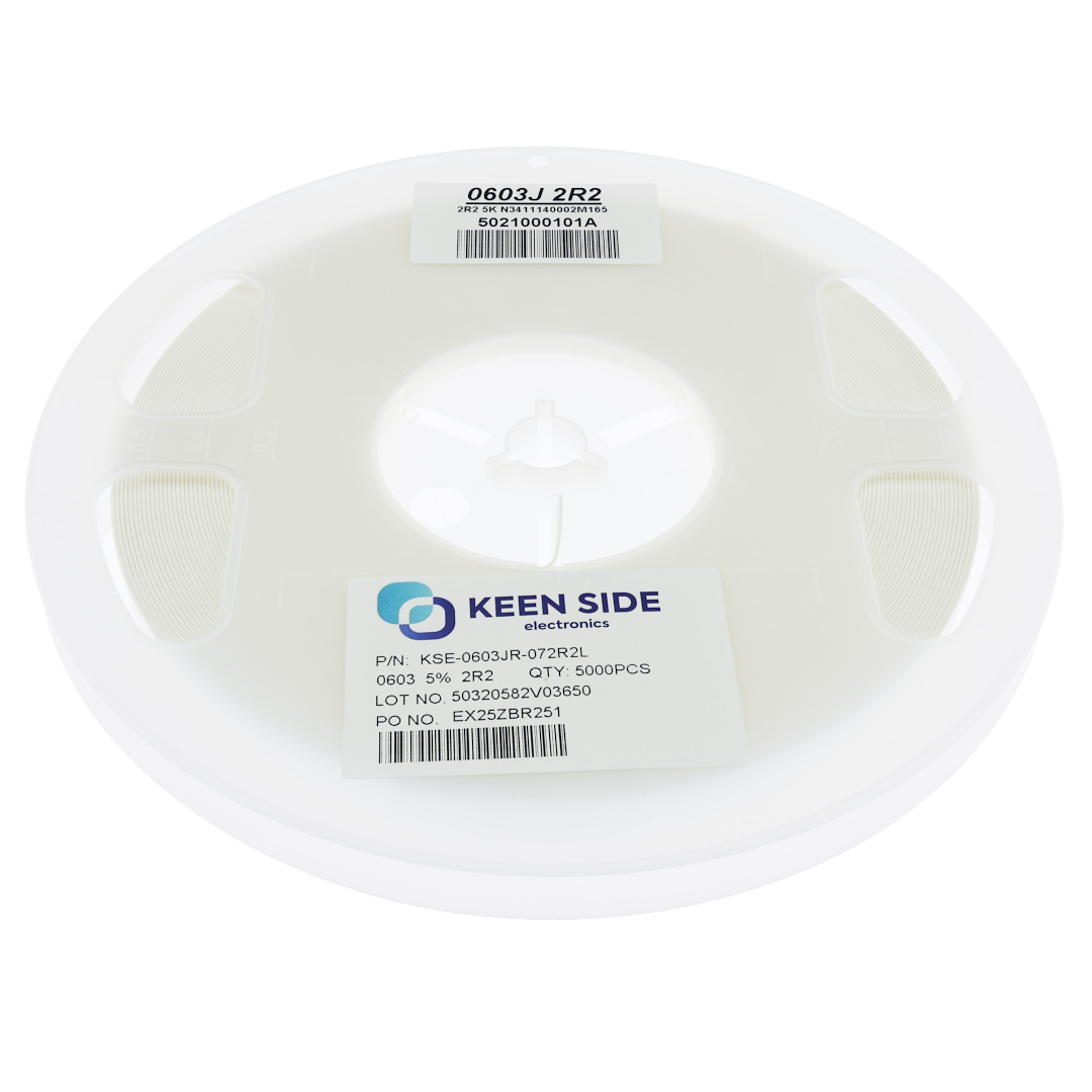 Резистор постоянный SMD KSE-0603JR-072R2L RC5% 2.2 Ом