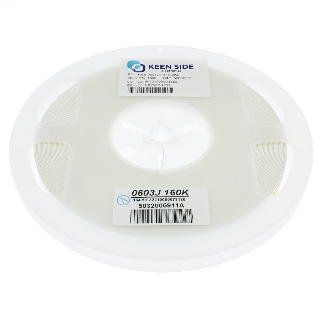 Резистор постоянный SMD KSE-0603JR-07160KL RC5% 160 кОм