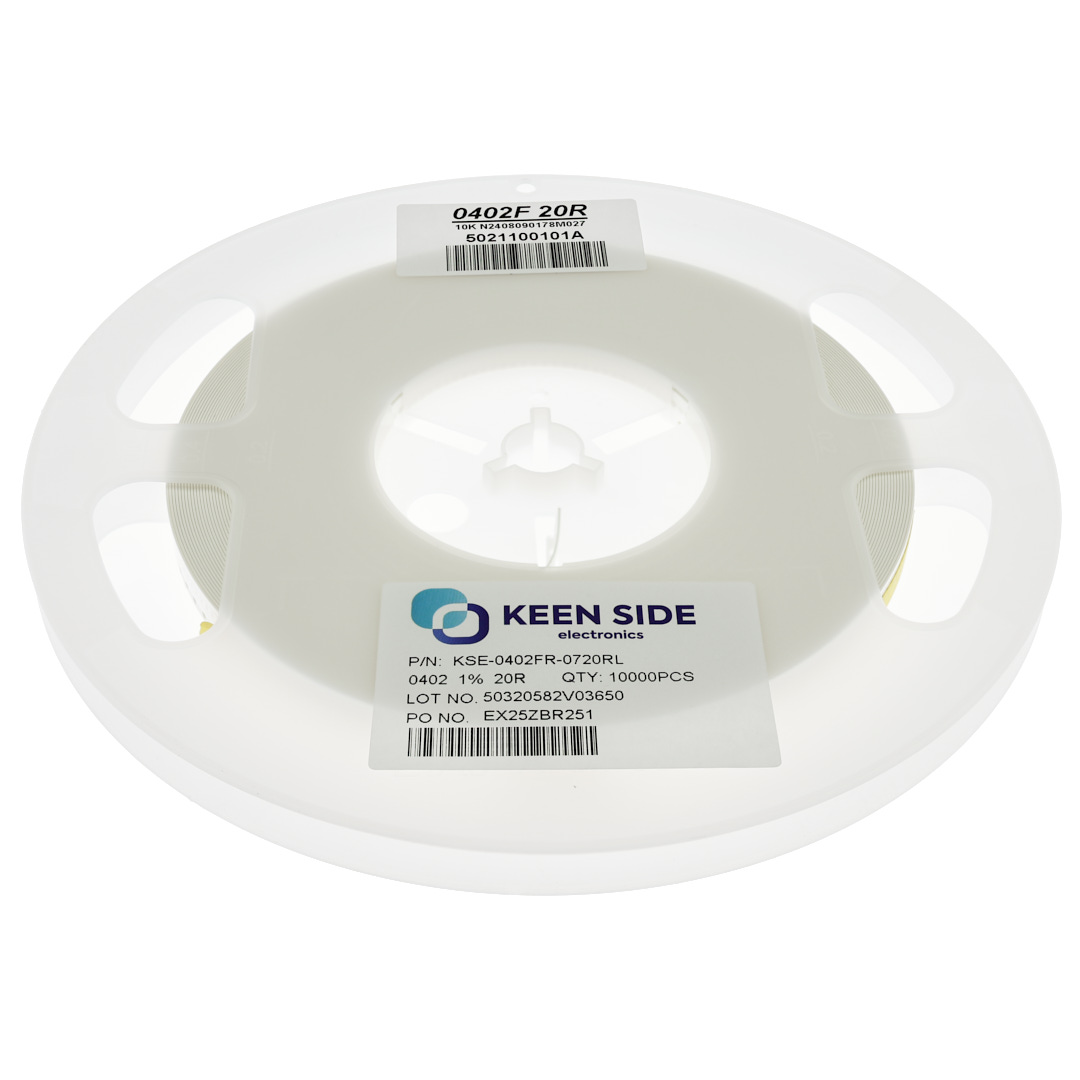 Резистор постоянный SMD KSE-0402FR-0720RL RC1% 20 Ом