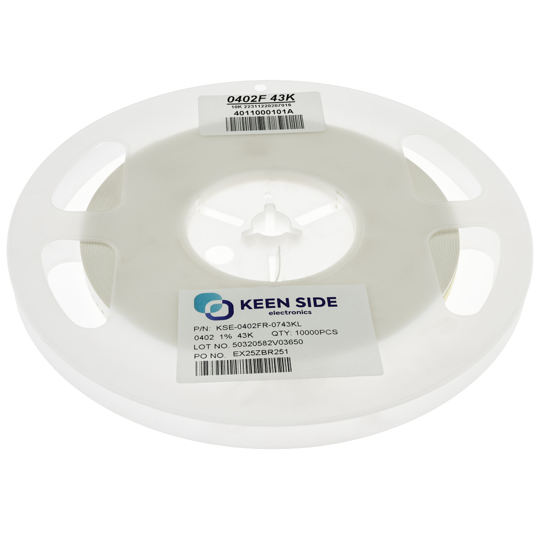 Резистор постоянный SMD KSE-0402FR-0743KL RC1% 43 кОм