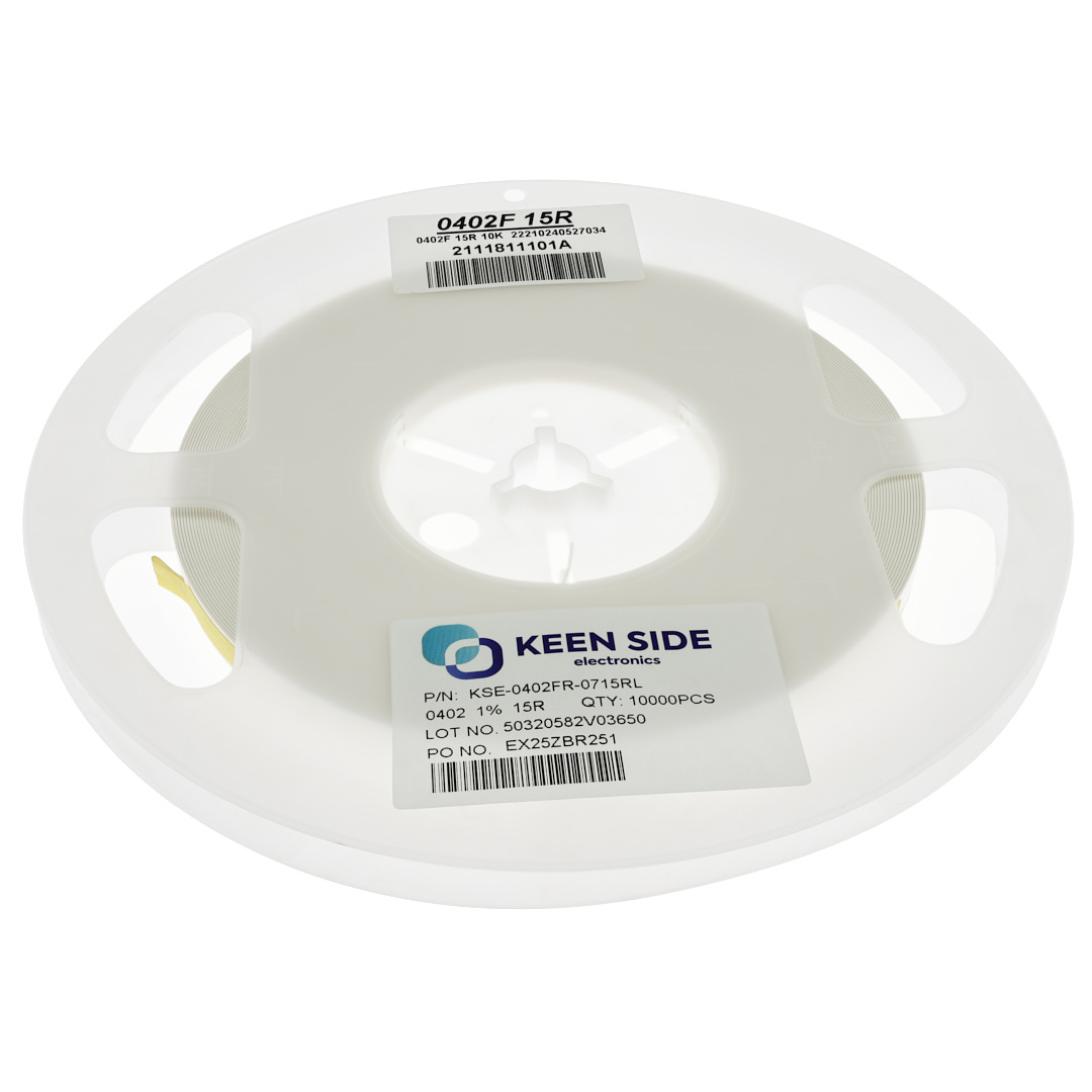 Резистор постоянный SMD KSE-0402FR-0715RL RC1% 15 Ом