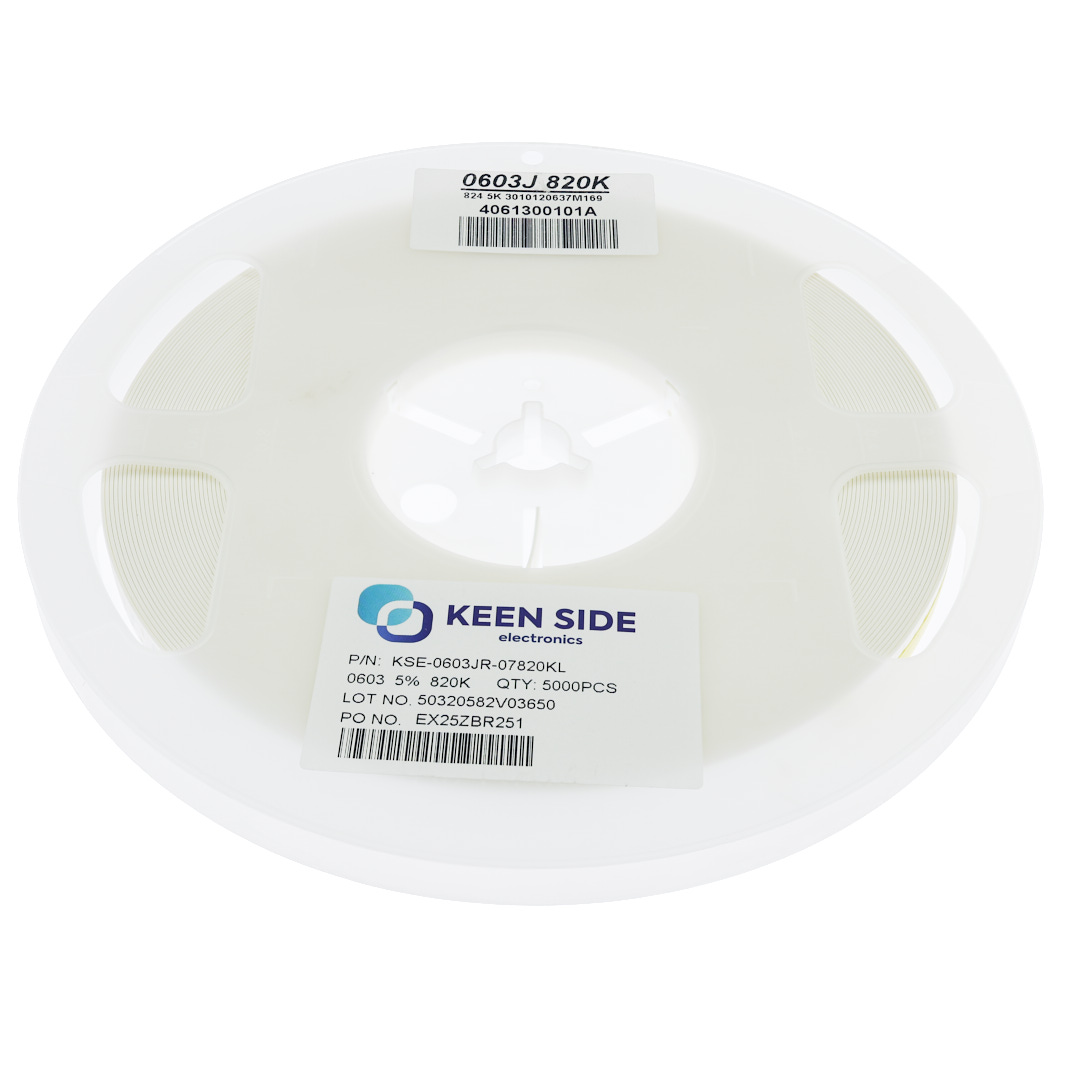 Резистор постоянный SMD KSE-0603JR-07820KL RC5% 820 кОм