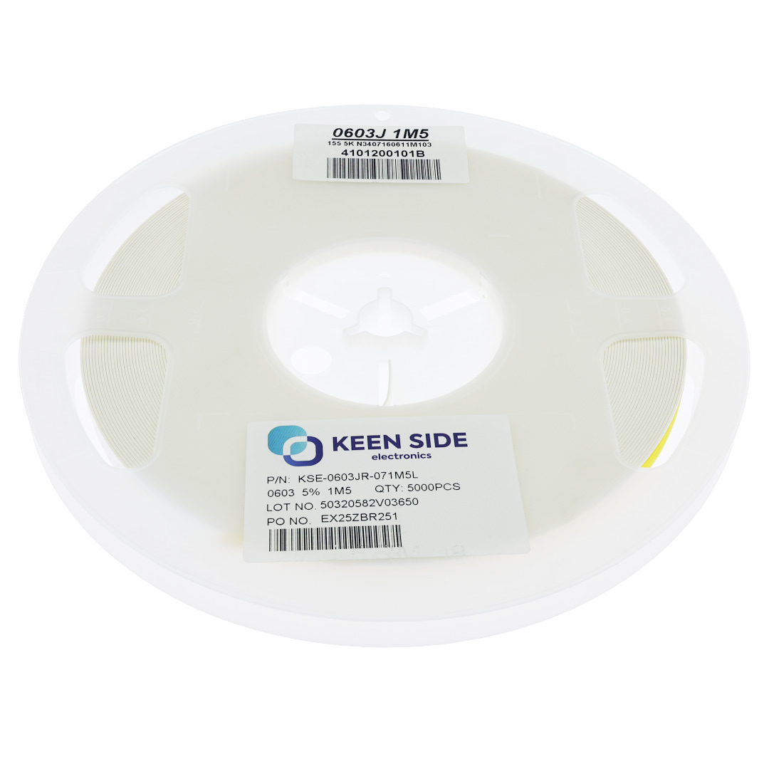 Резистор постоянный SMD KSE-0603JR-071M5L RC5% 1.5 МОм