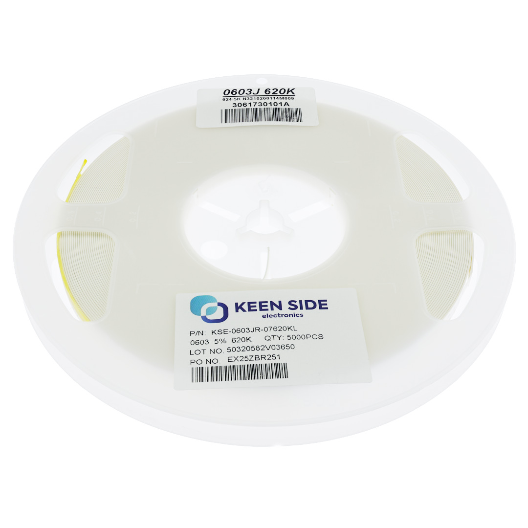Резистор постоянный SMD KSE-0603JR-07620KL RC5% 620 кОм