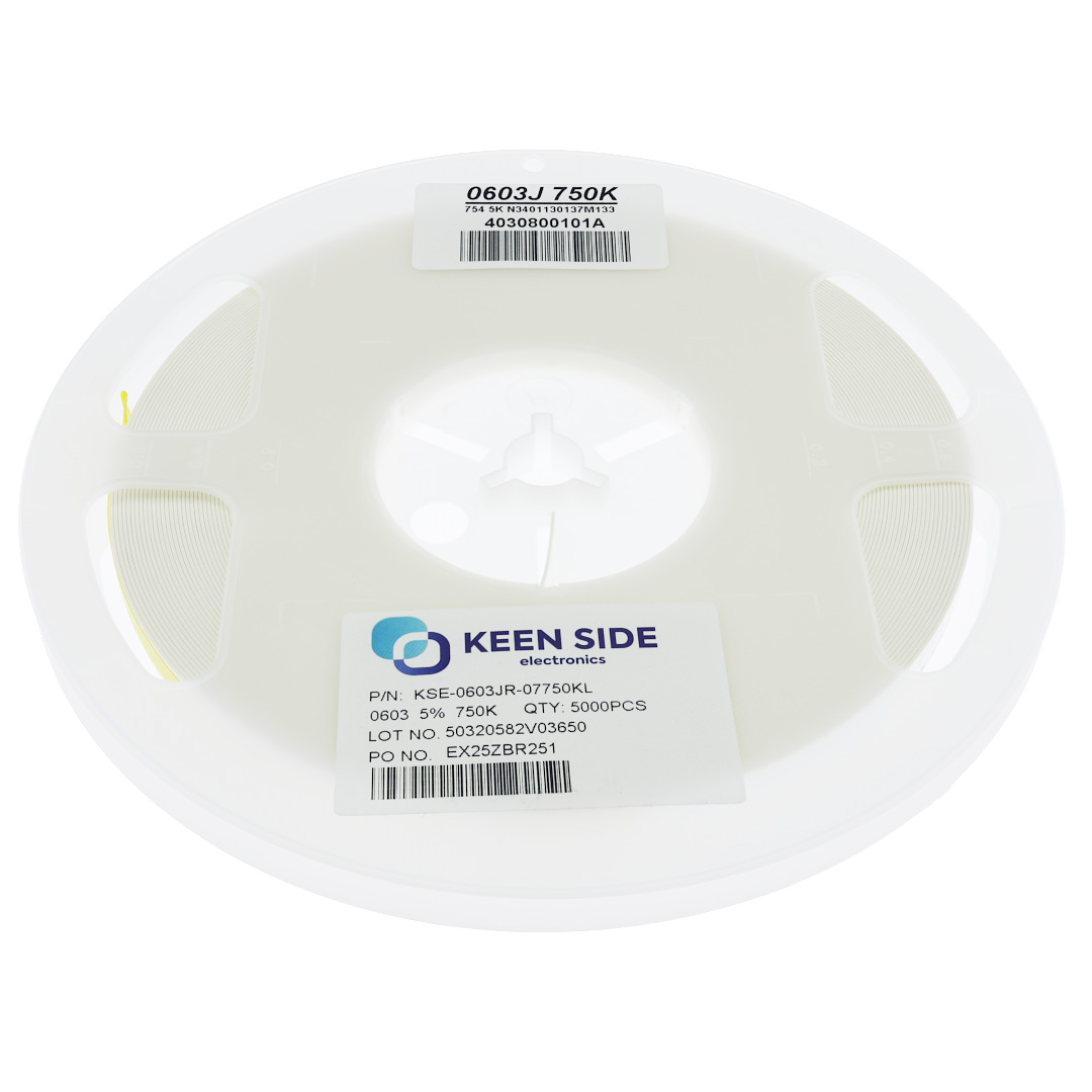 Резистор постоянный SMD KSE-0603JR-07750KL RC5% 750 кОм