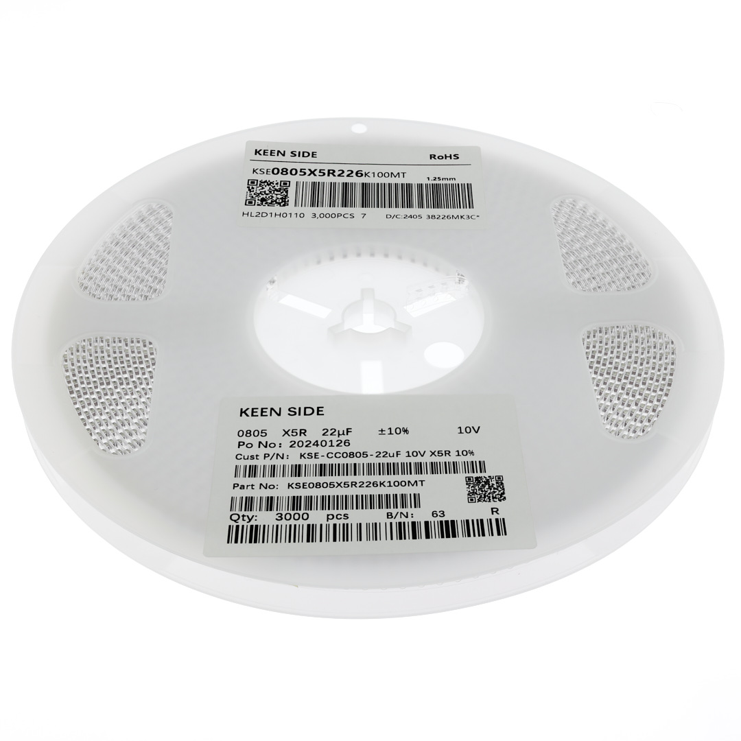 Конденсатор KSE-CC0805-22uF 10V X5R 10%