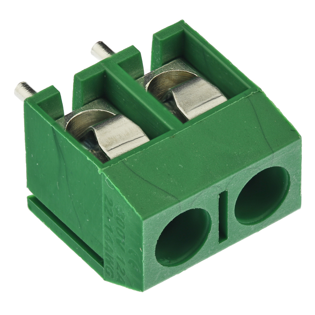 Клеммник KSE-301-5.0-02P Green