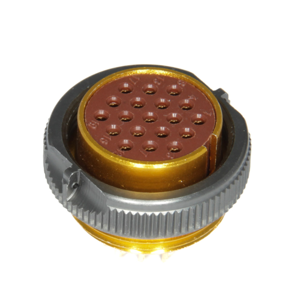 Разъём PY04-19F-Y-AU yellow