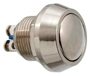Кнопка антивандальная PBS-28B D-12mm steel