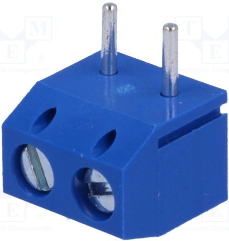 Клеммник KLS2-301R-500-02P (blue)