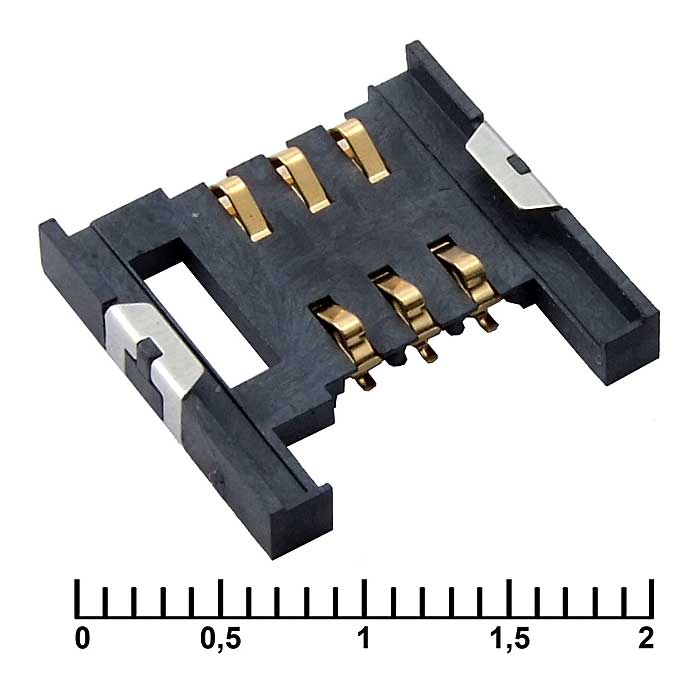 Держатели сим и карт памяти SIM-06P