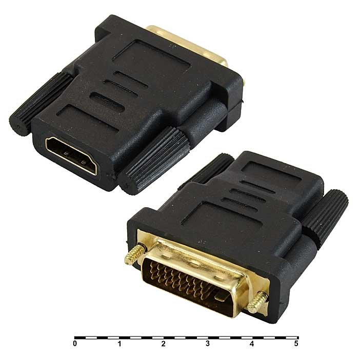 Переходник HDMI F/DVI24+1M (HAP-006)