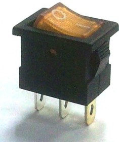Переключатель MIRS-101(A) on-off желтый