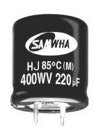Конденсатор электролитический 330uF 200V 22x25 mini HJ