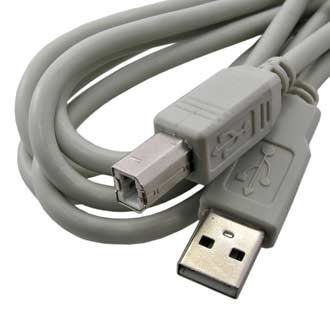 Шнур USB-B M USB-A M 3m