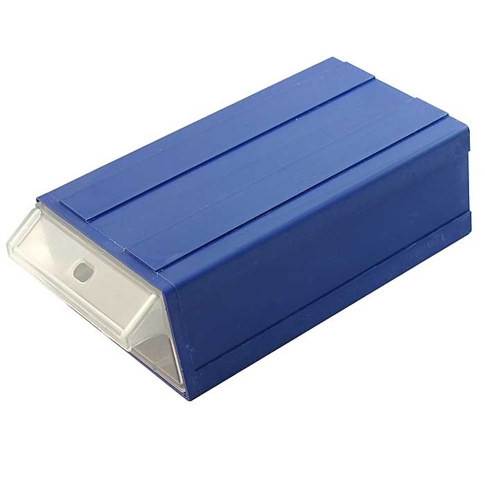 Складская коробка пластиковая 60x105x150 (ВхШхГ) blue