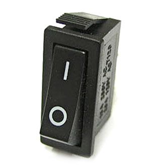 Клавишный переключатель RS-102-3C on-on черный