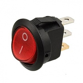 Клавишный переключатель KCD1-B8-101 6A 250VAC