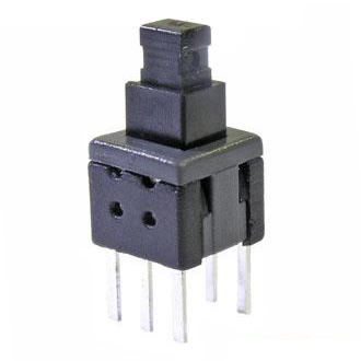 Кнопка миниатюрная PB22E06 без фиксации 6x6x10 mm