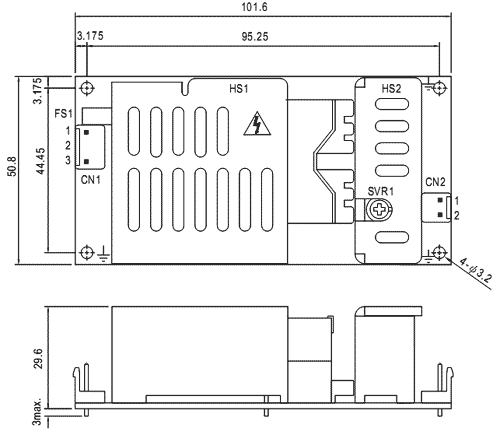Источник питания PLP-60-24