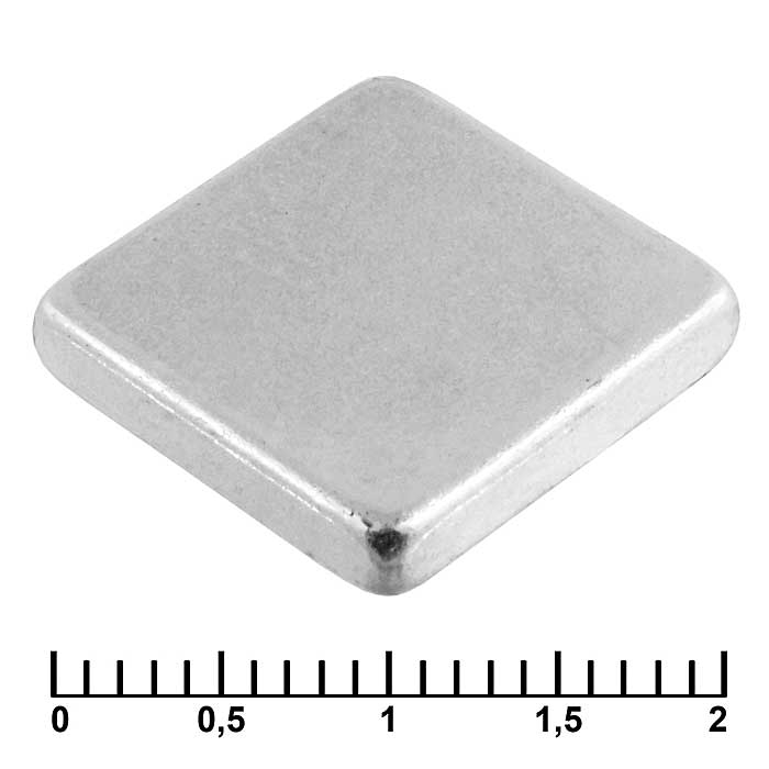 Магнит B 15x15x3 N35