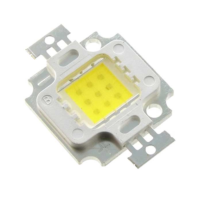 Светодиод мощный 10W 12v 800LM 5000-6000K