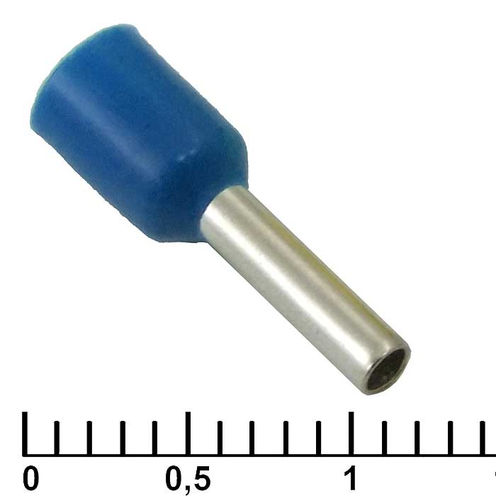 Наконечник на кабель DN01508 blue (1.7x8mm)