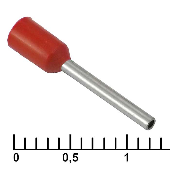 Наконечник на кабель DN00510 red (1x10mm)