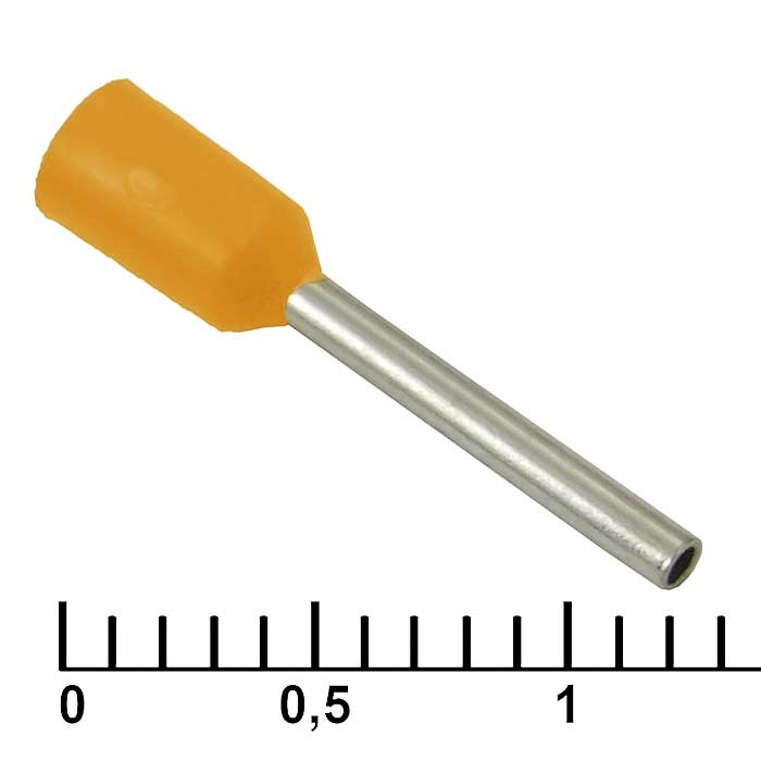 Наконечник на кабель DN00510 orange (1x10mm)