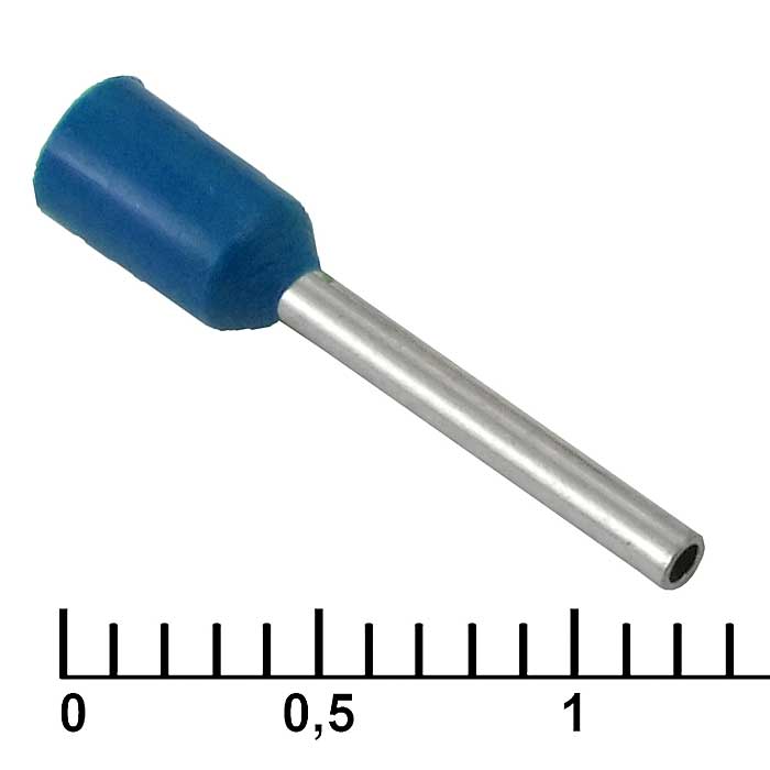 Наконечник на кабель DN00510 blue (1x10mm)