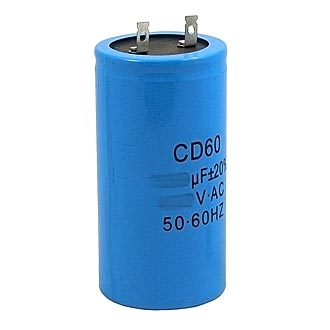 Пусковой конденсатор CD60 150uF 300V 45х90