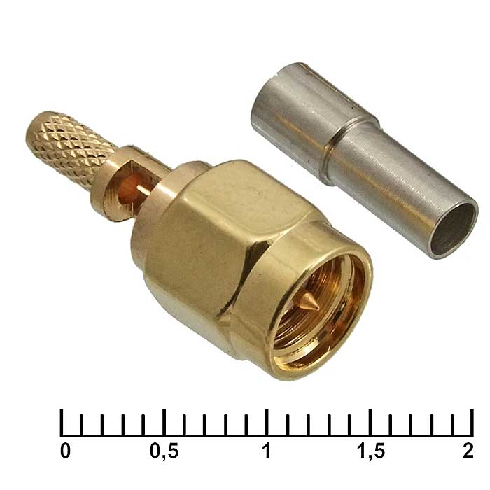 Разъем высокочастотный SMA-JC-316P