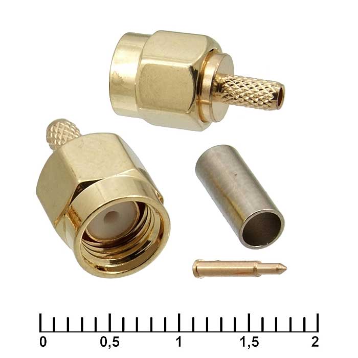 Разъем высокочастотный SMA-C316P