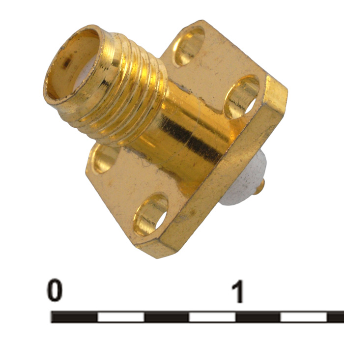 Разъем высокочастотный SMA-BJ2 gold