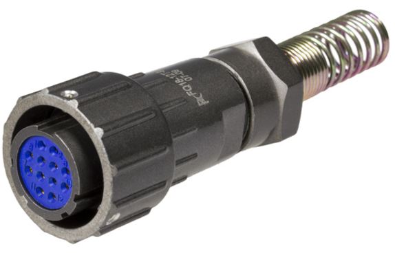Разъём быстроразъёмный FQ18-12TK-10 (каб.роз.)