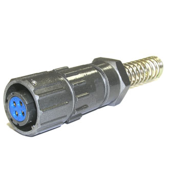 Разъём быстроразъёмный FQ14-4TK-8 (каб.роз.)