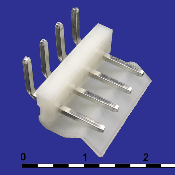 Разъем питания низковольтный MPW-04R pitch 5.08 mm